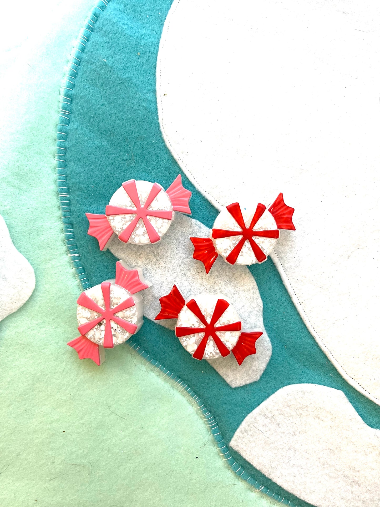 Set of 4 peppermints