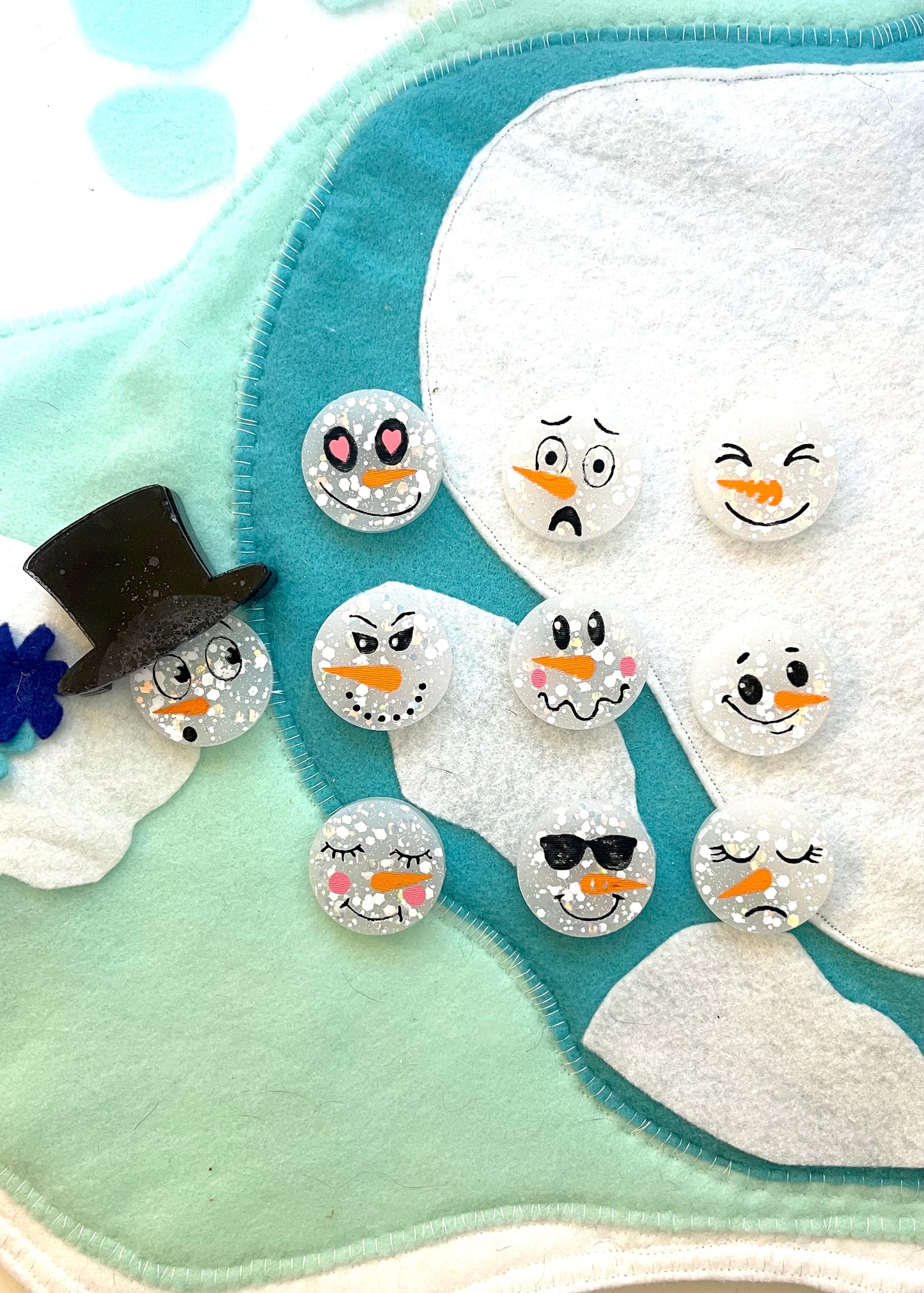 Snowman emotions