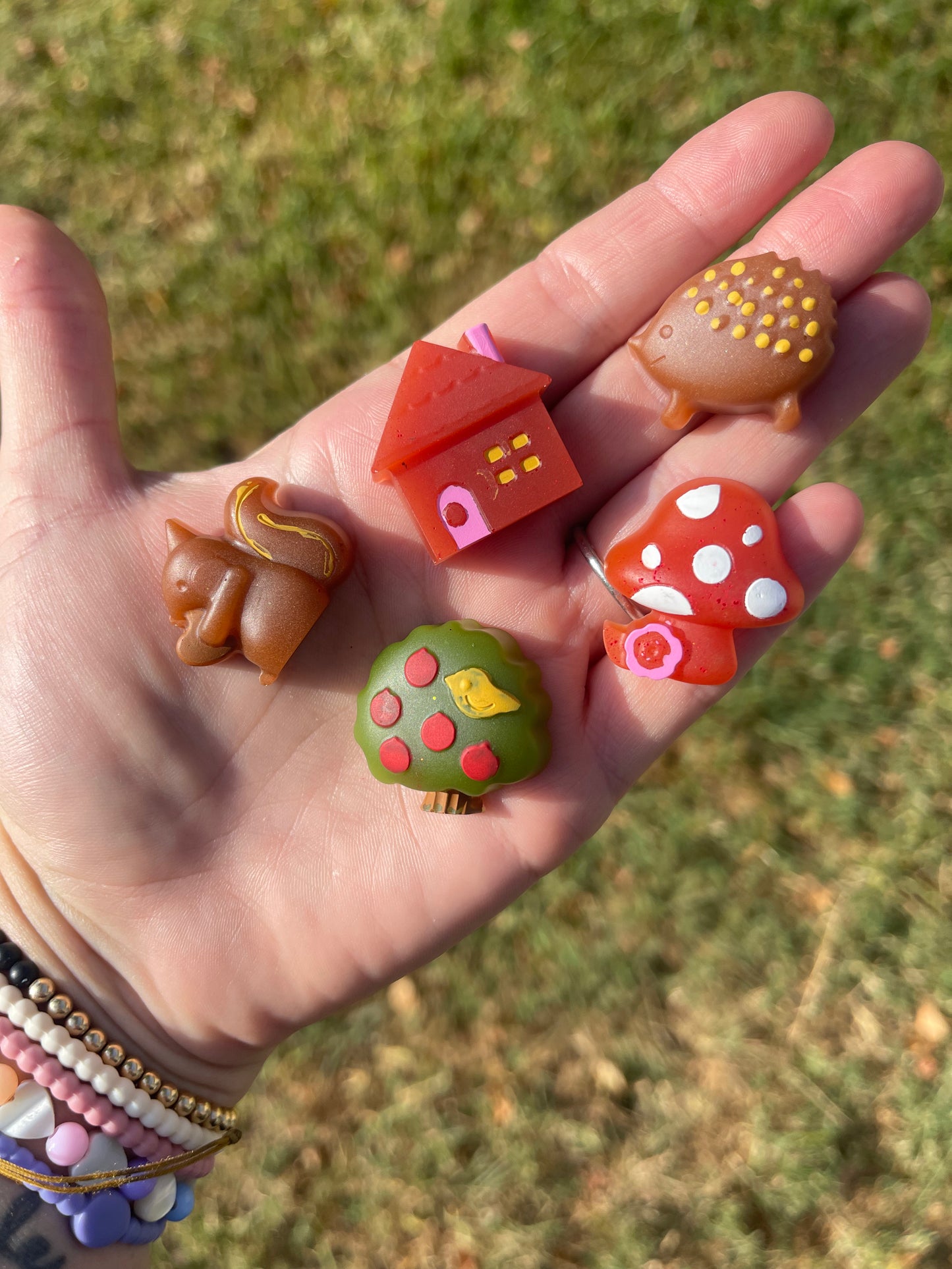 Fall Resin loose parts