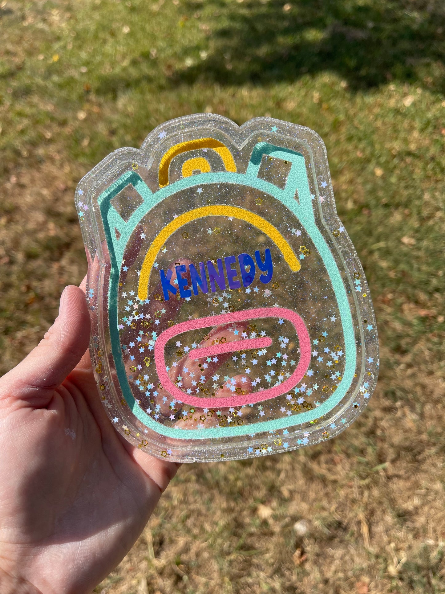 Backpack tray