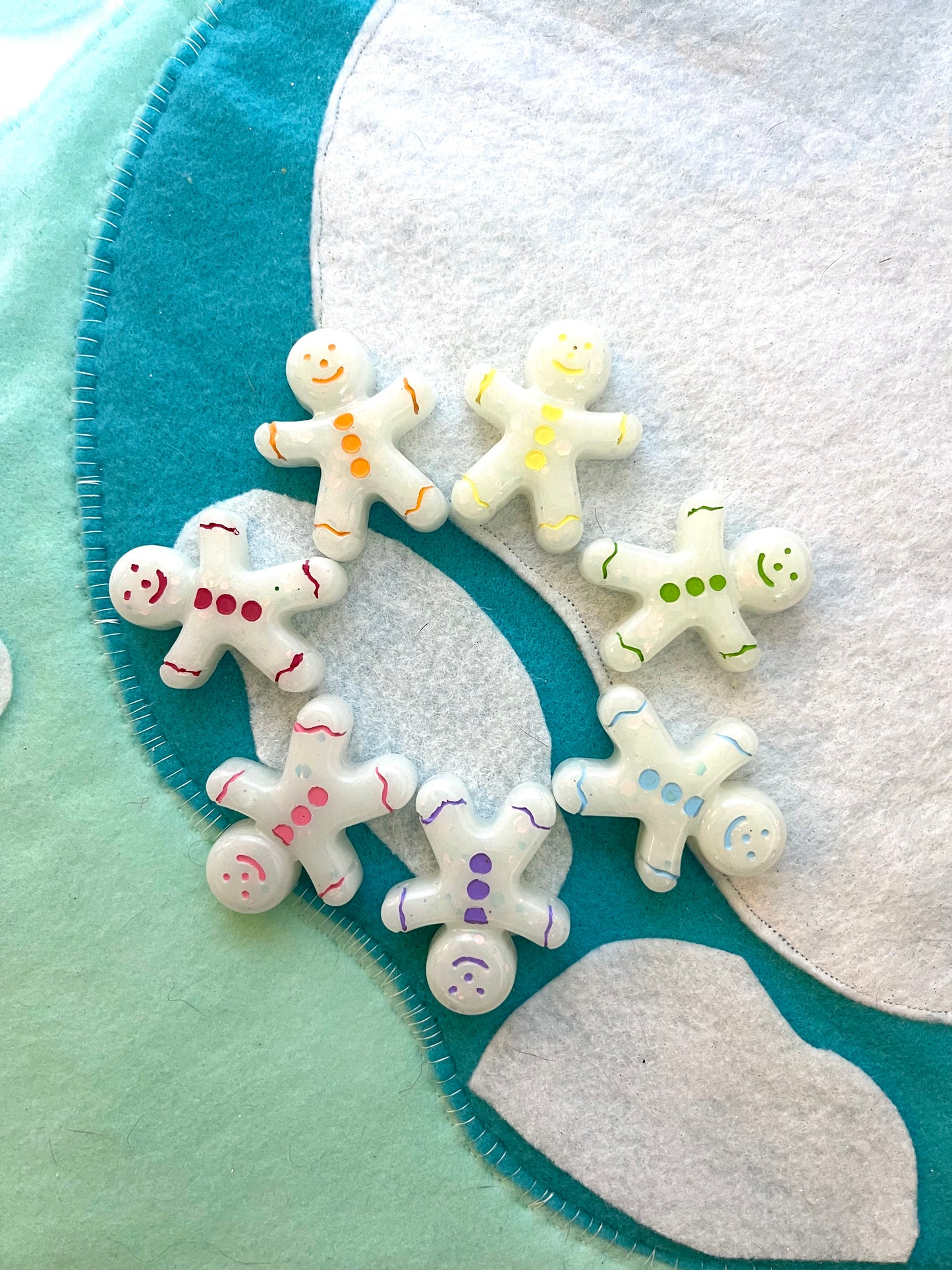 Set of 7 gingerbread