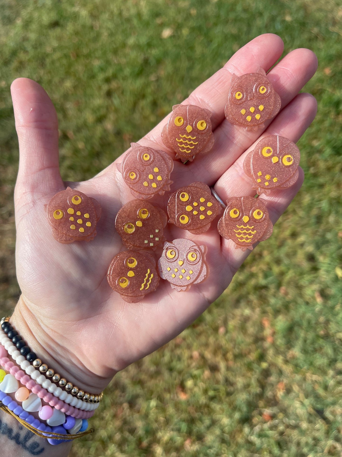 Fall Resin loose parts