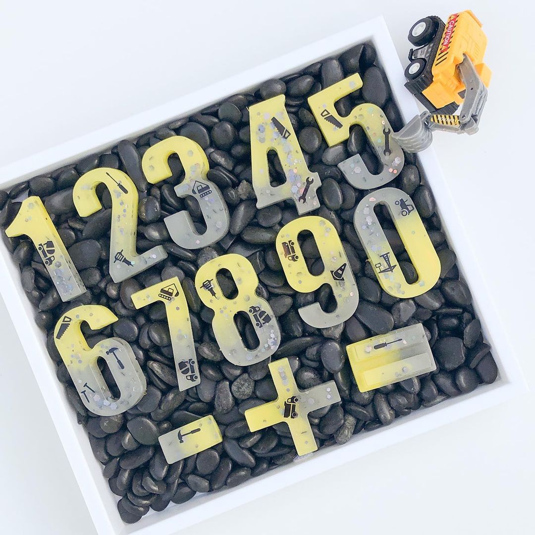 Math set 26 total pieces