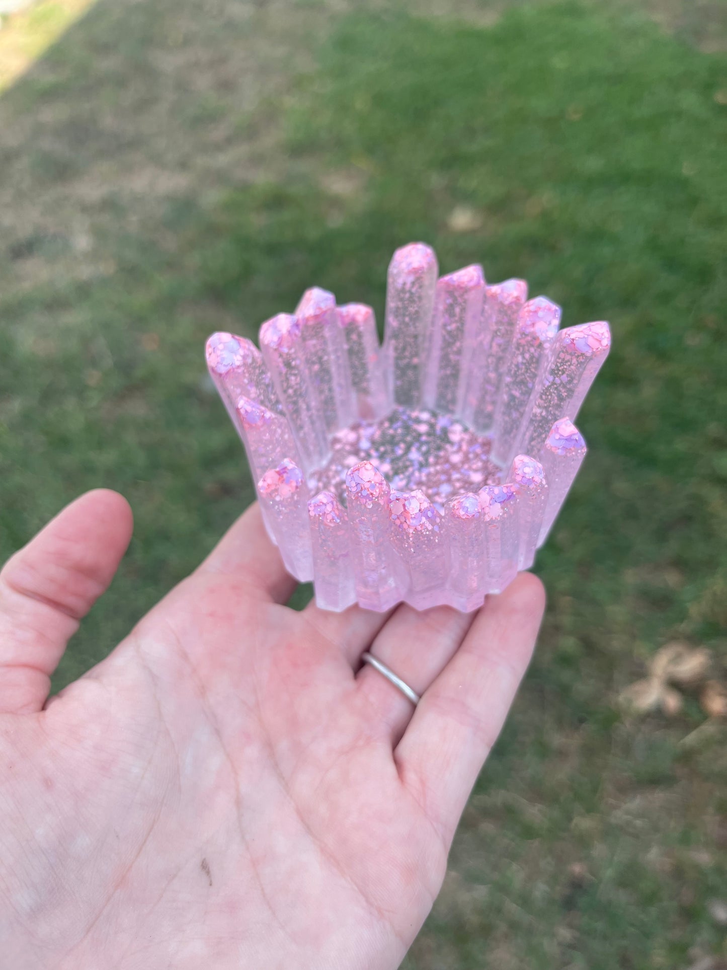 Ice Crystal Bowl