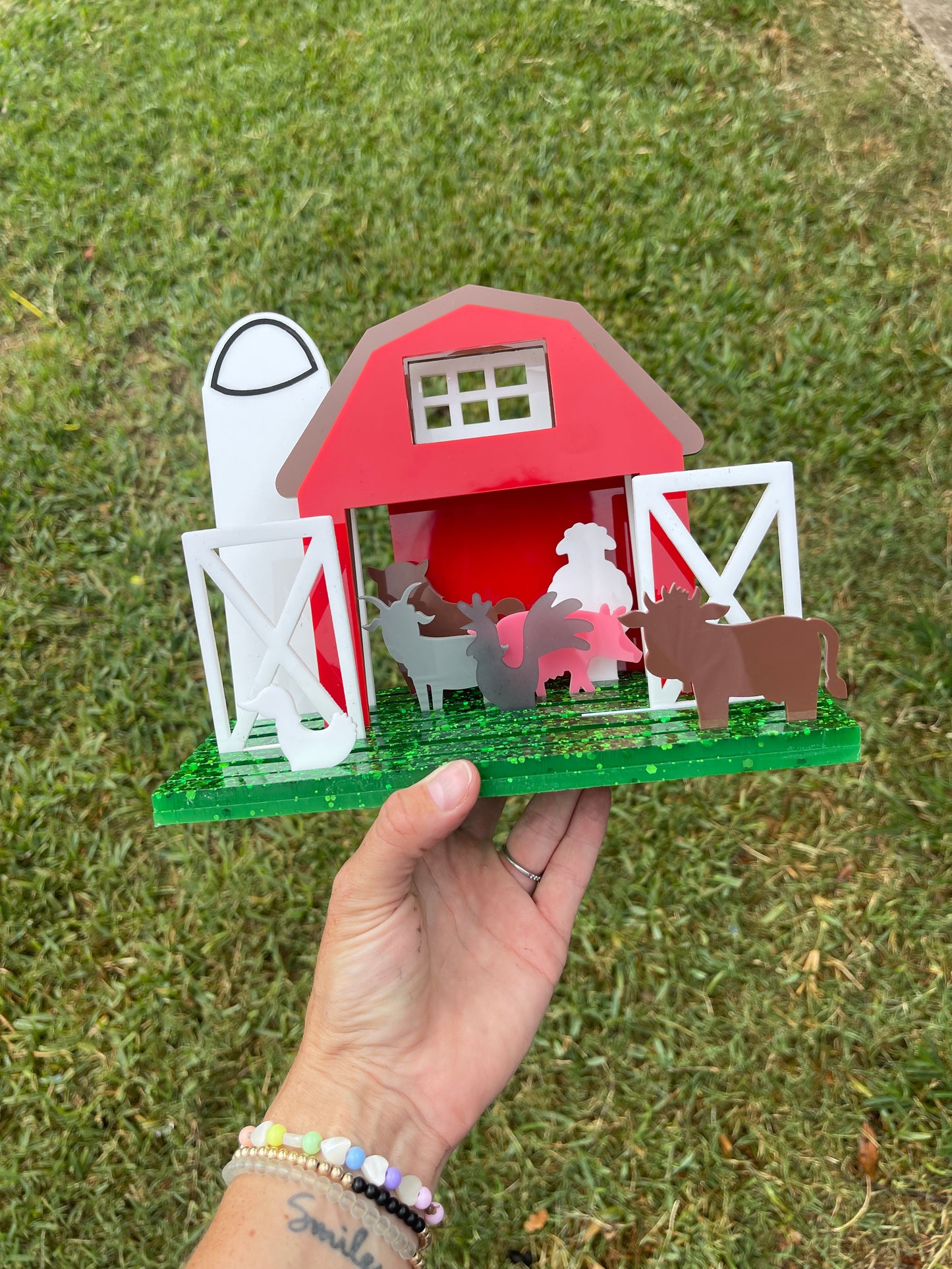 Barn Acrylic Play Scene